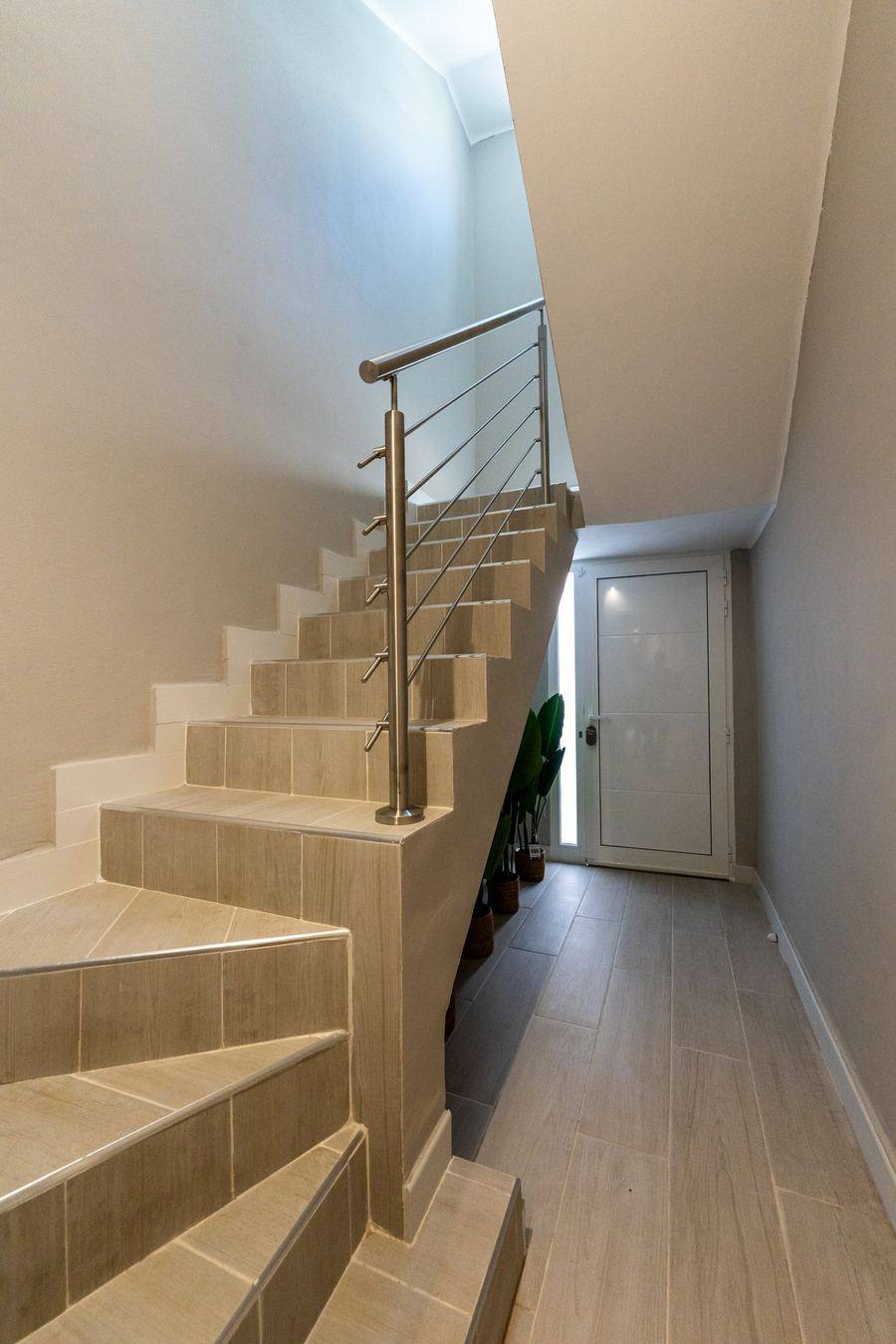 Staircase to the rooftop